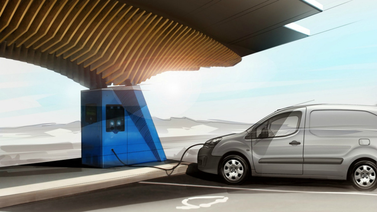 Peugeot створила «сонячну» станцію для електрозаправки - фото 1