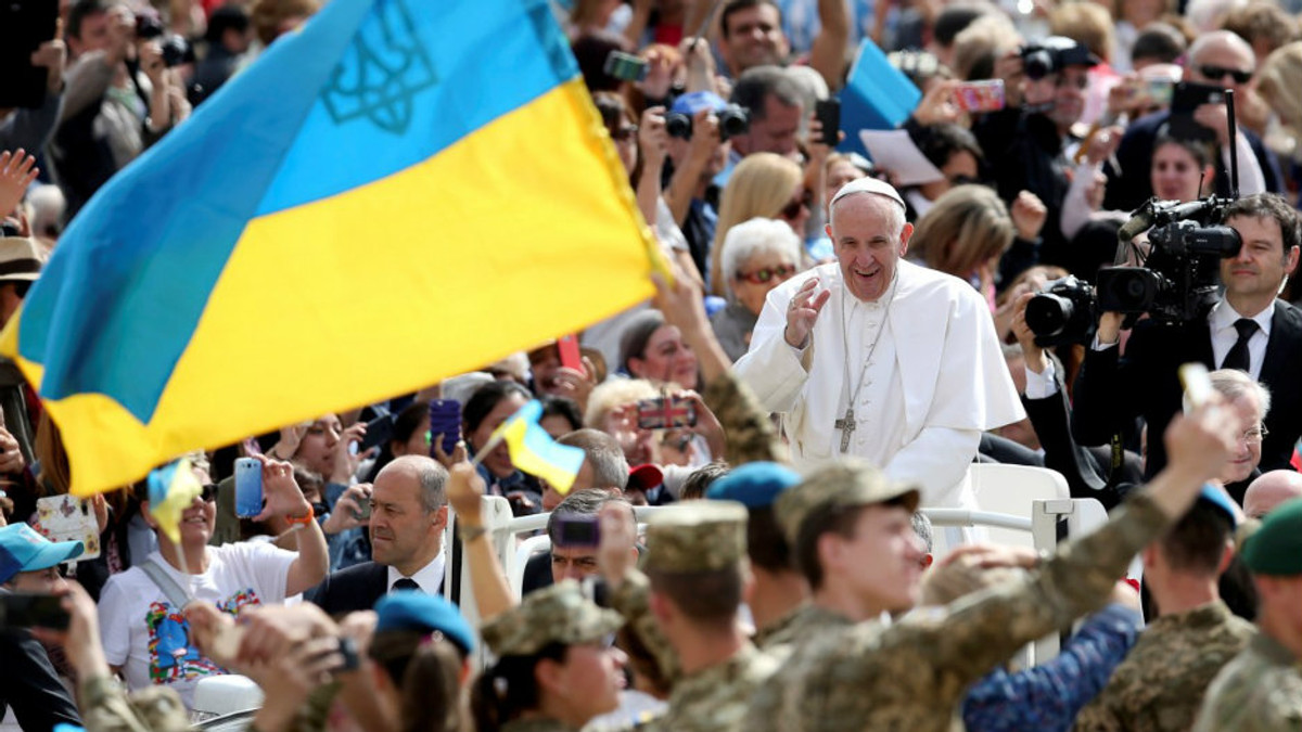 Папа Римський зустрівся з українськими військовими - фото 1