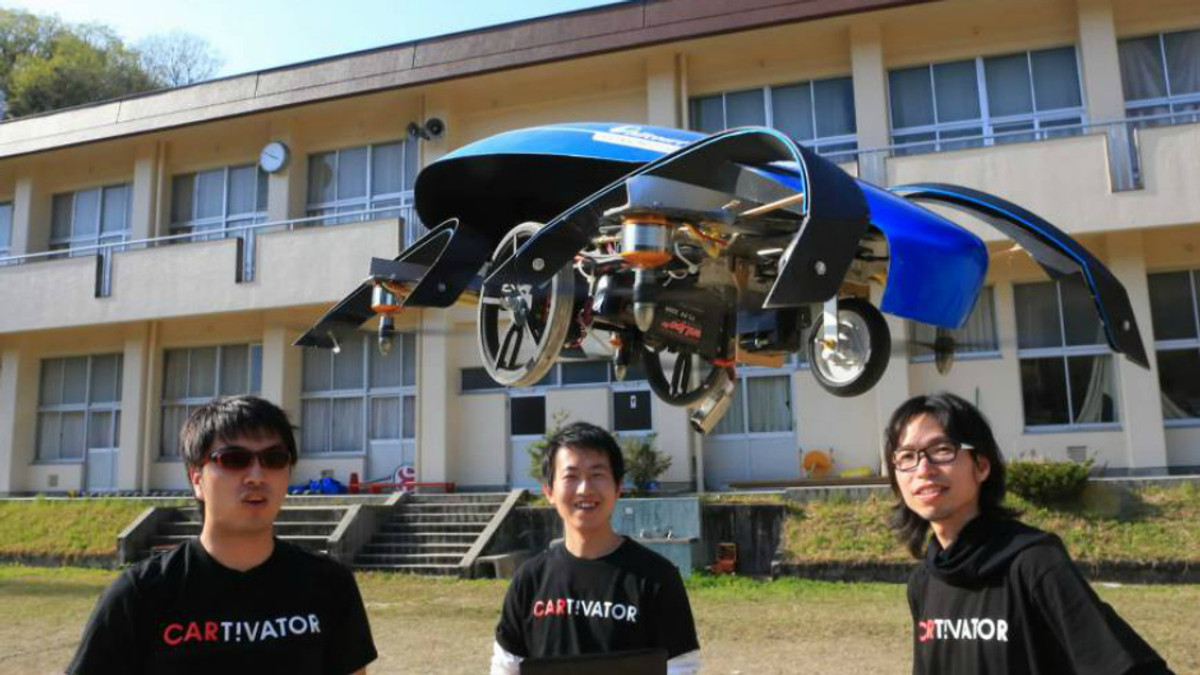 Японці створять літаюче авто - фото 1