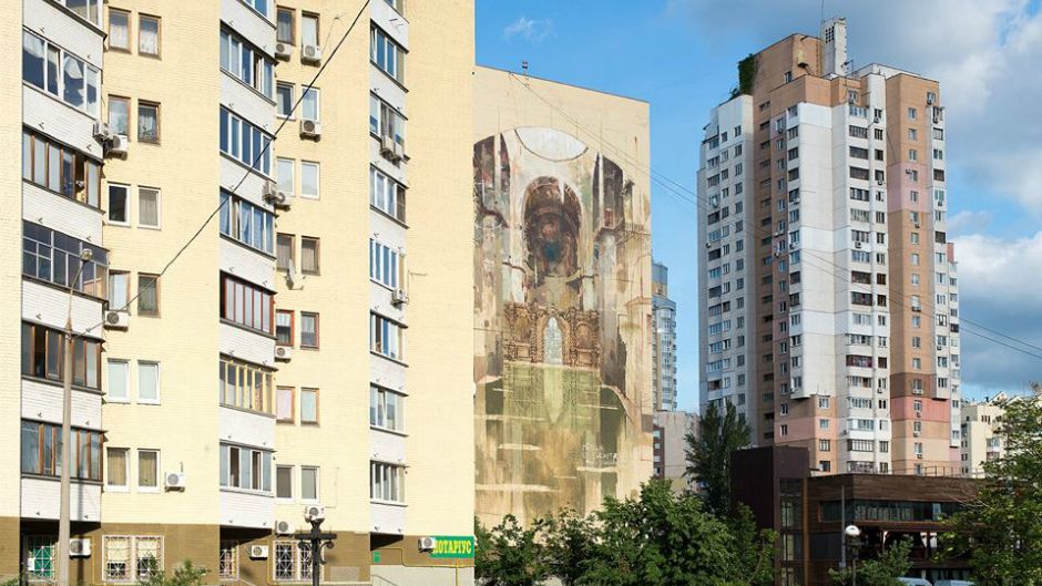 У Києві з’явився мурал від відомого іспанця - фото 1