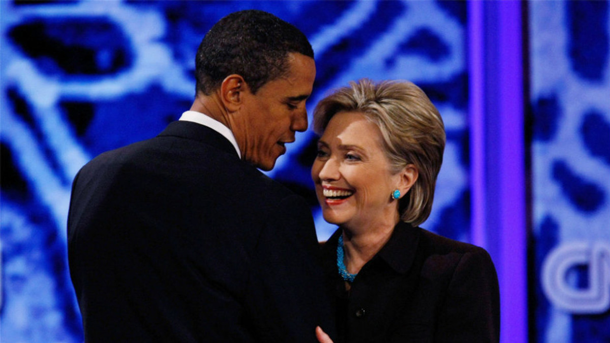 Обама підтримав Клінтон у президентській гонці - фото 1