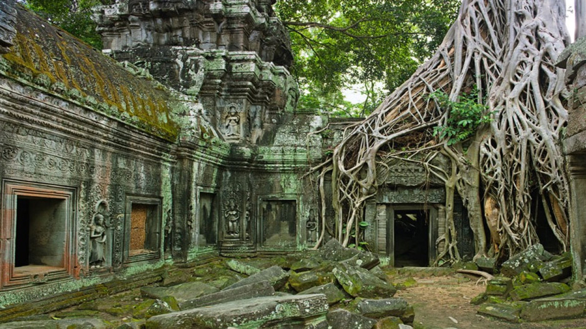 Археологи виявили в джунглях Камбоджі тисячолітні міста - фото 1