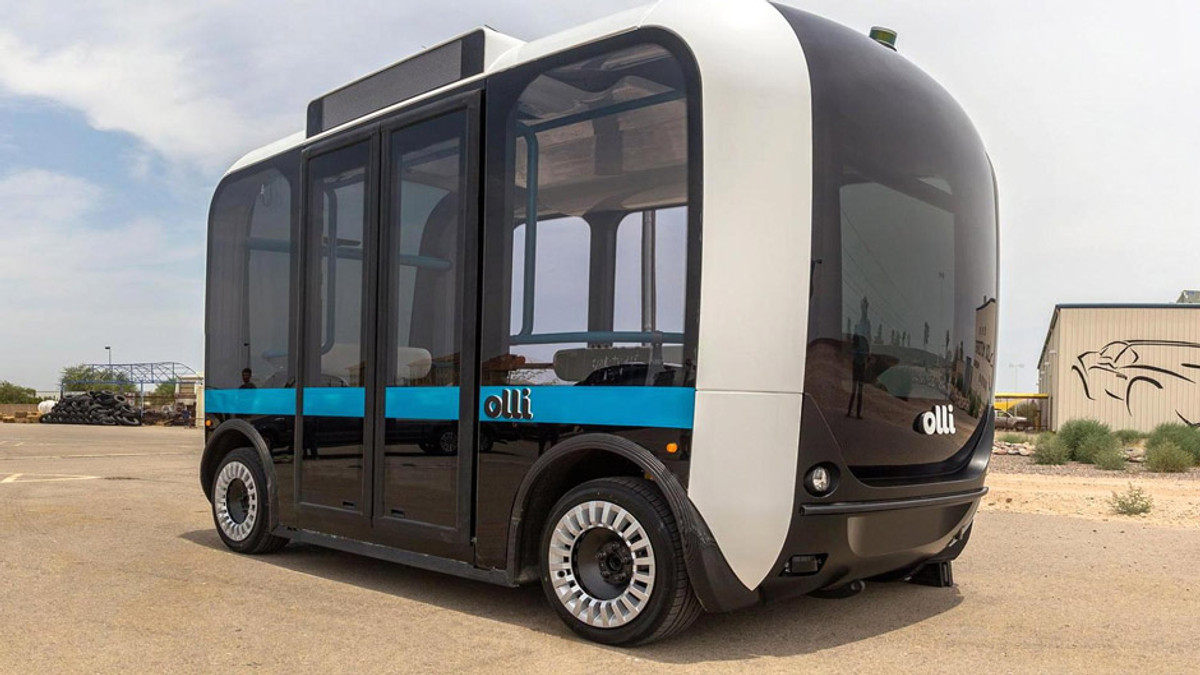У США запустили надрукований на 3D-принтері автобус - фото 1