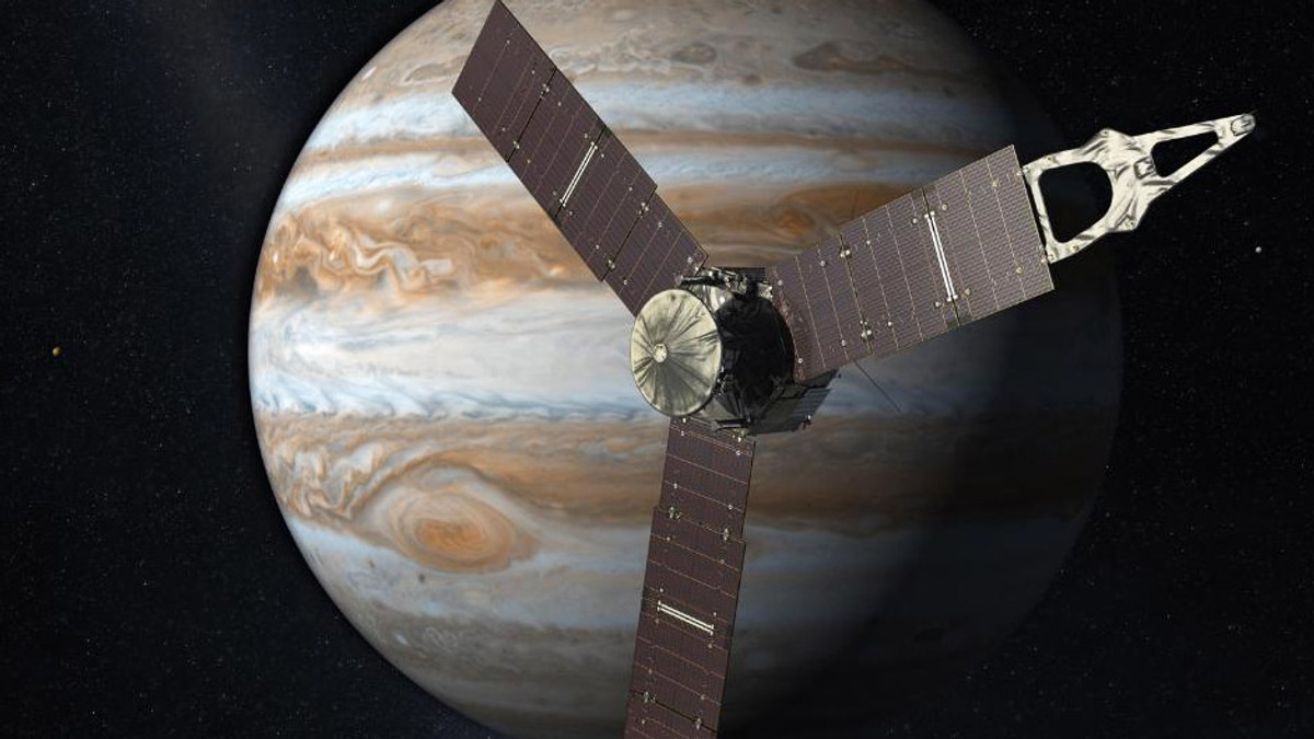 Космічний апарат "Юнона" досягнув орбіти Юпітера - фото 1