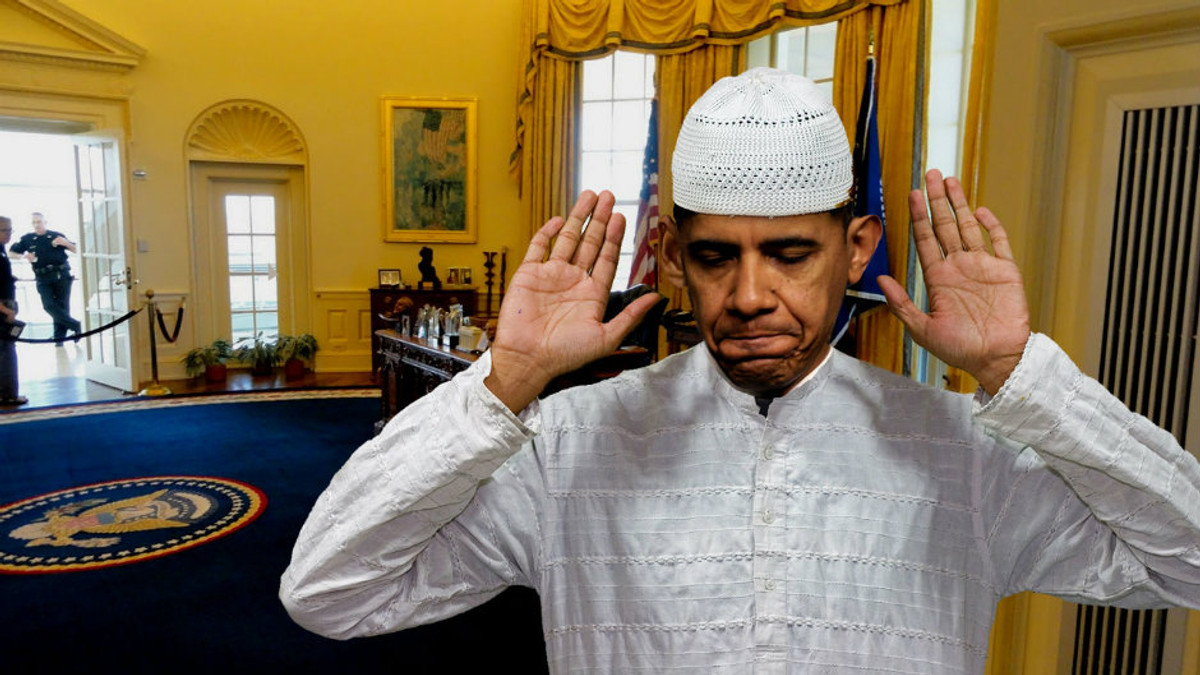 ЗМІ показали Обаму в одязі мусульман - фото 1