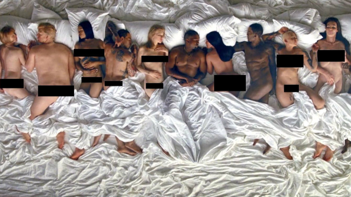 Пародія Бібера на "голий" кліп Каньє Веста підірвала Інтернет - фото 1