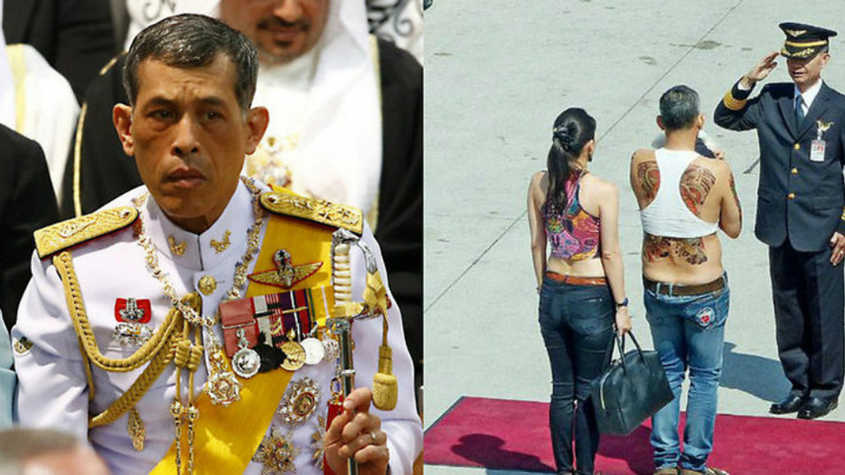 Принц Таїланду напівголим прибув до Мюнхена - фото 1