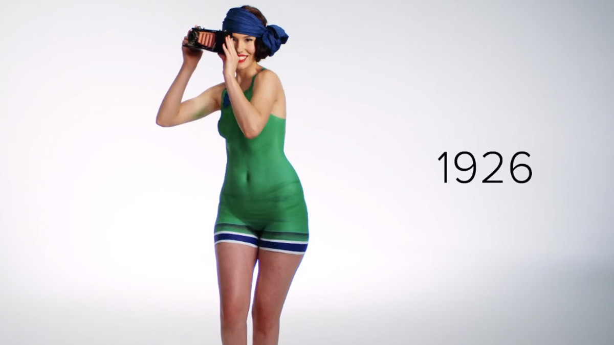 Стилісти показали еволюцію жіночих купальників за 100 років - фото 1