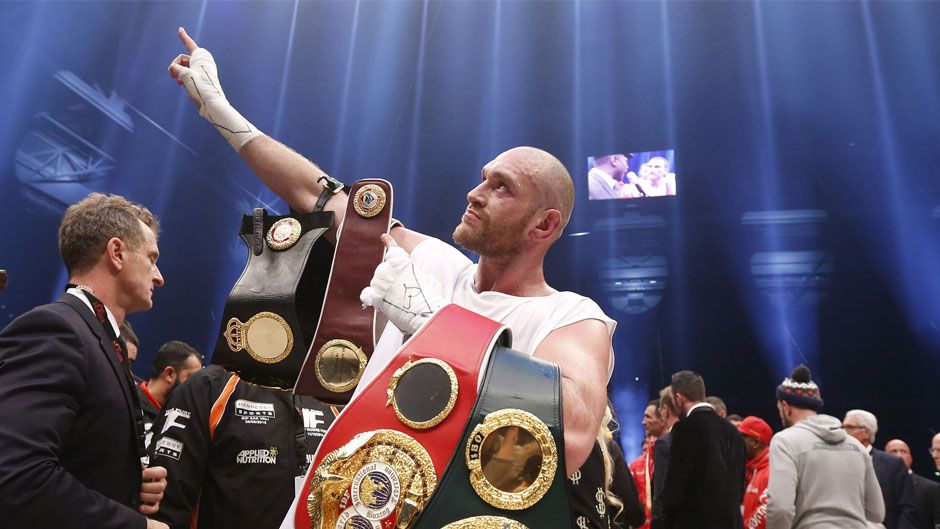 Ф'юрі розповів, як отримав травму перед боєм з Кличком