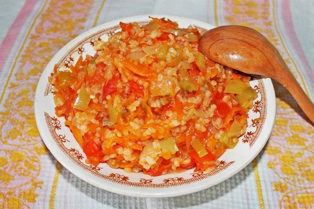 салат з рисом на зиму - 344028 салат з рисом на зиму - фото 344028