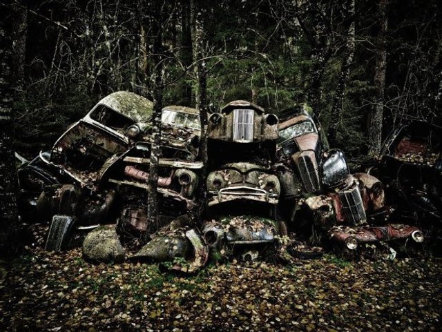 У мережі показали містичні кладовища унікальних автомобілів - 348955 У мережі показали містичні кладовища унікальних автомобілів - фото 348955