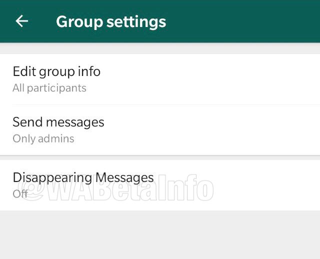 У WhatsApp з'явиться функція автоматичного видалення повідомлень - 358873 У WhatsApp з'явиться функція автоматичного видалення повідомлень - фото 358873