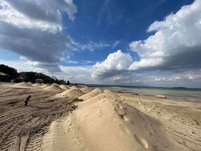 Озеро Світязь критично обміліло і стало схожим на пустелю: фото - фото 400577