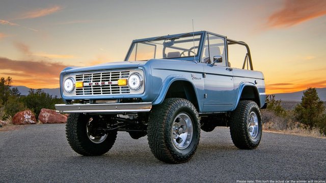 Потужний електричний Ford Bronco розіграють у лотерею: як виграти - 407700 Потужний електричний Ford Bronco розіграють у лотерею: як виграти - фото 407700