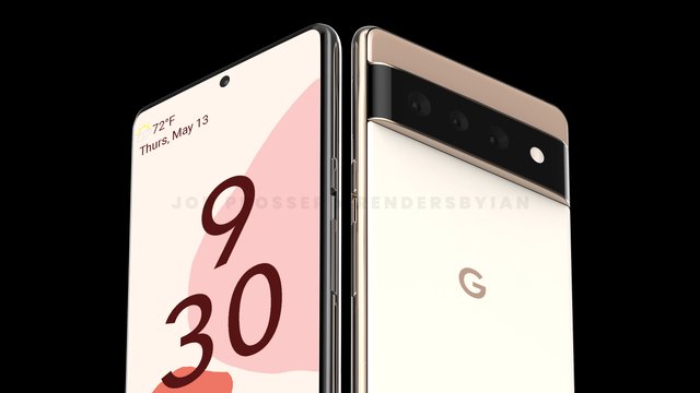 На якісних рендерах показали крутий дизайн нових Google Pixel 6 та 6 Pro - 459438 На якісних рендерах показали крутий дизайн нових Google Pixel 6 та 6 Pro - фото 459438