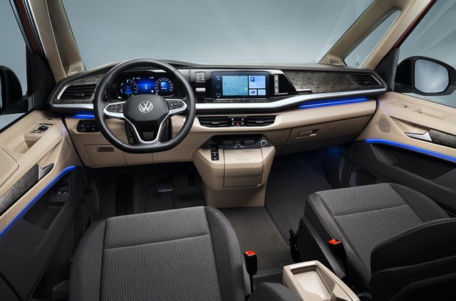 Volkswagen представив Multivan T7 з салоном-трансформером та іншими фішками - фото 462980
