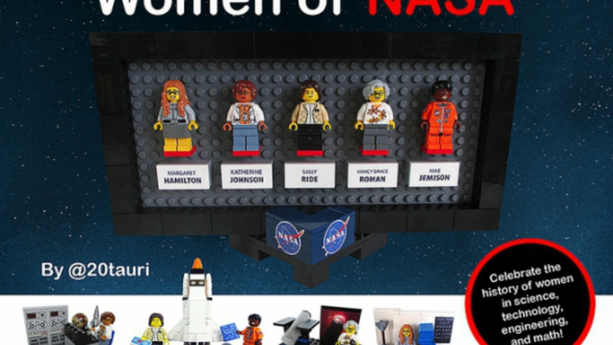Lego презентує серію іграшок, присвячену жінкам NASA - фото 1