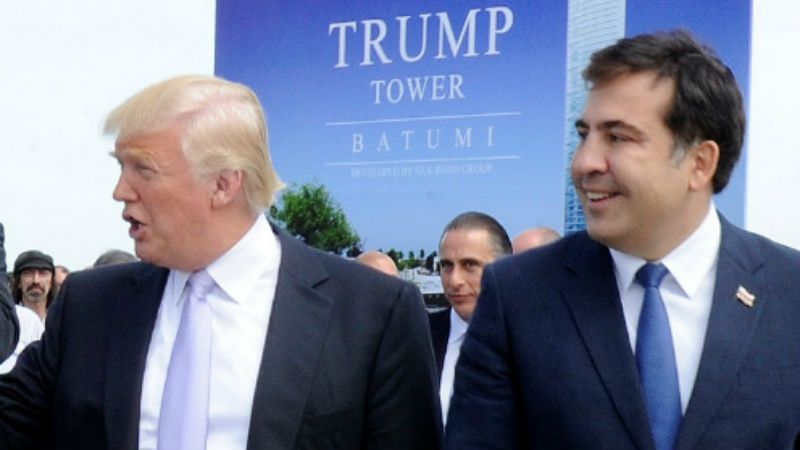 Саакашвілі про Трампа: У нього є талант