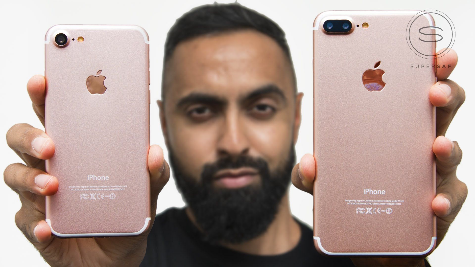 У ролику порівняли золоті iPhone 7 та 7 Plus