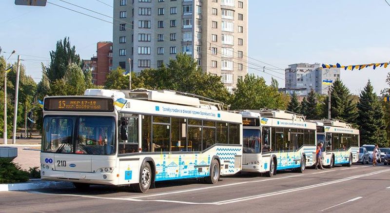 На Донбасі з'явилися тролейбуси з кондиціонерами та Wi-Fi