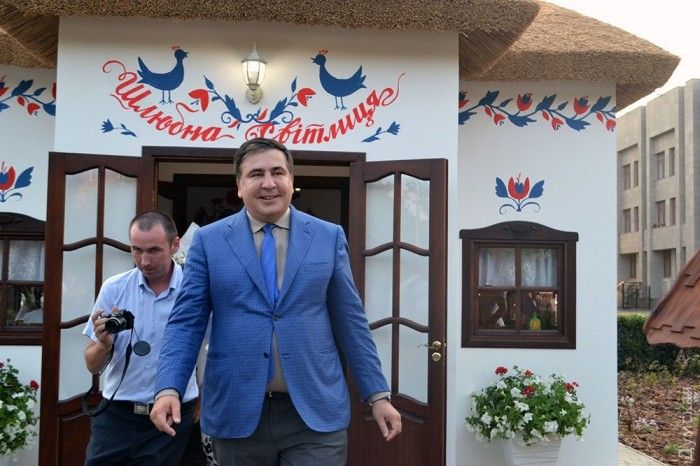 Саакашвілі виступив у ролі весільного реєстратора - фото 1