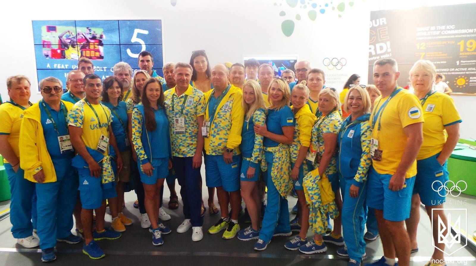 Українська збірна в Олімпійському селищі Ріо - фото 1
