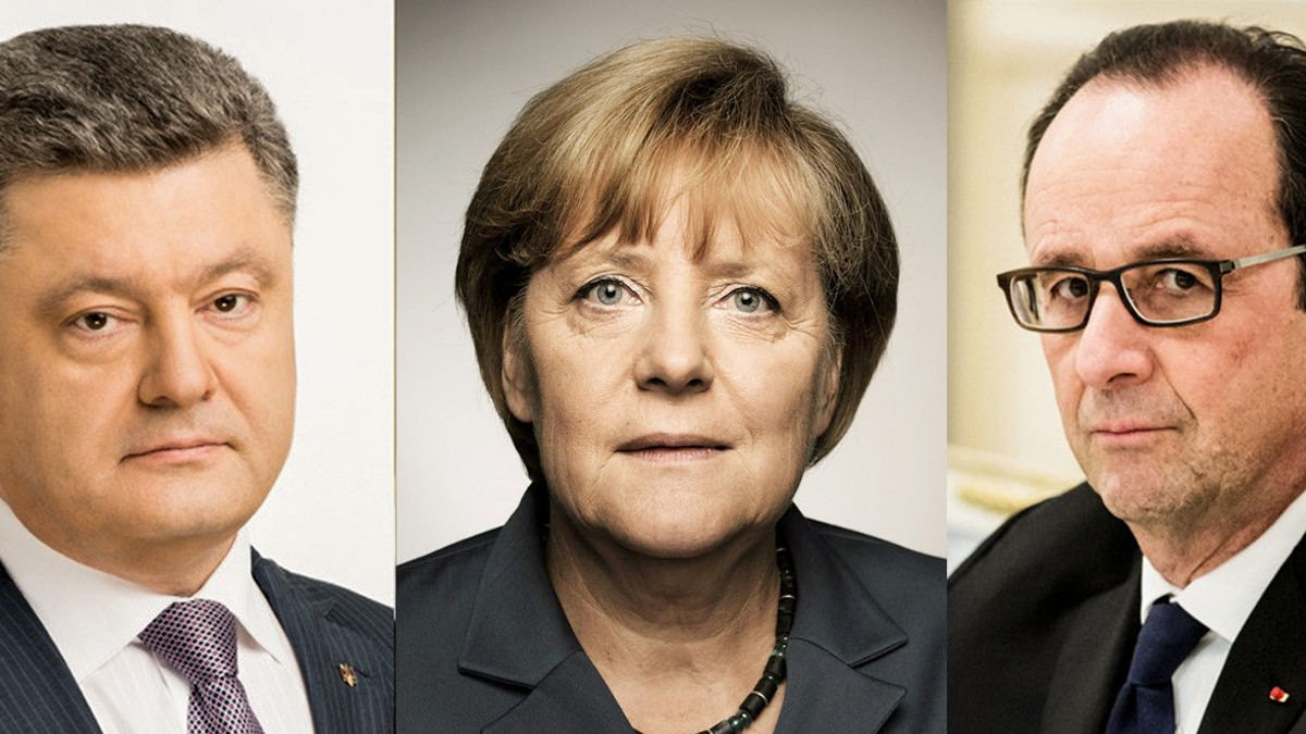 Порошенко обговорив з Олландом та Меркель ситуацію в Криму - фото 1