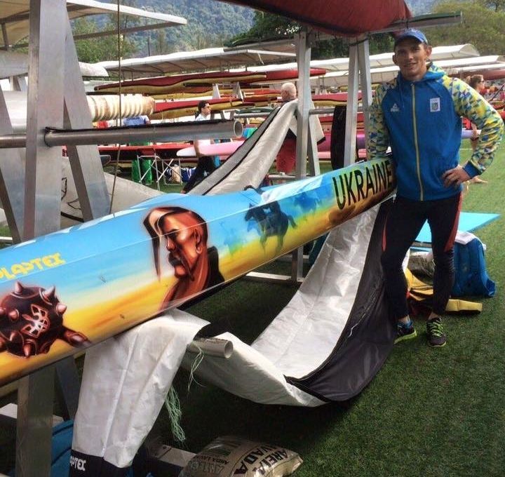 Український спортсмен виступить на Олімпіаді у каное-"писанці"