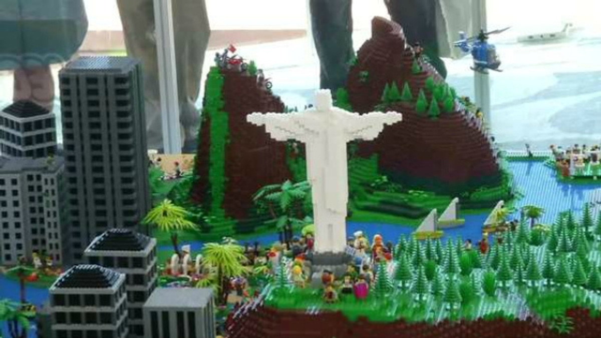 Rio city in Lego bricks - фото 1