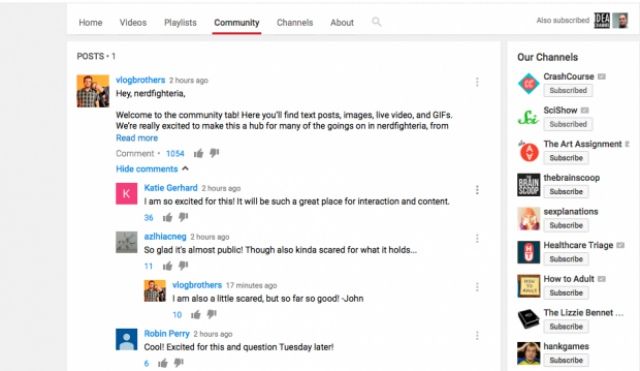 YouTube запустив власну креативну соцмережу - фото 103275