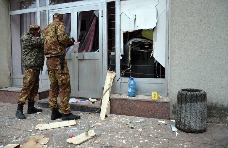 На Житомирщині вибухнув банкомат - фото 1