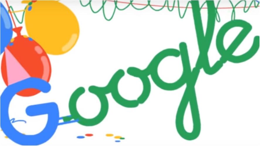 Google привітав себе із днем народження кумедним дудлом
