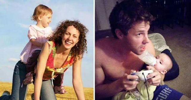 Сьогодні в Україні – День батька. 5 фото про різницю у вихованні мами і тата - фото 104054