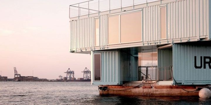 У Копенгагені побудували гуртожиток на воді