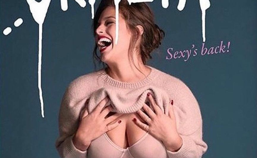 Модель plus-size знялася у пікантній фотосесії (18+)