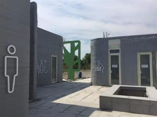 У Китаї надрукували громадський туалет на 3D-принтері