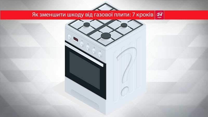 Як зменшити шкоду від газової плити вдома: інфографіка