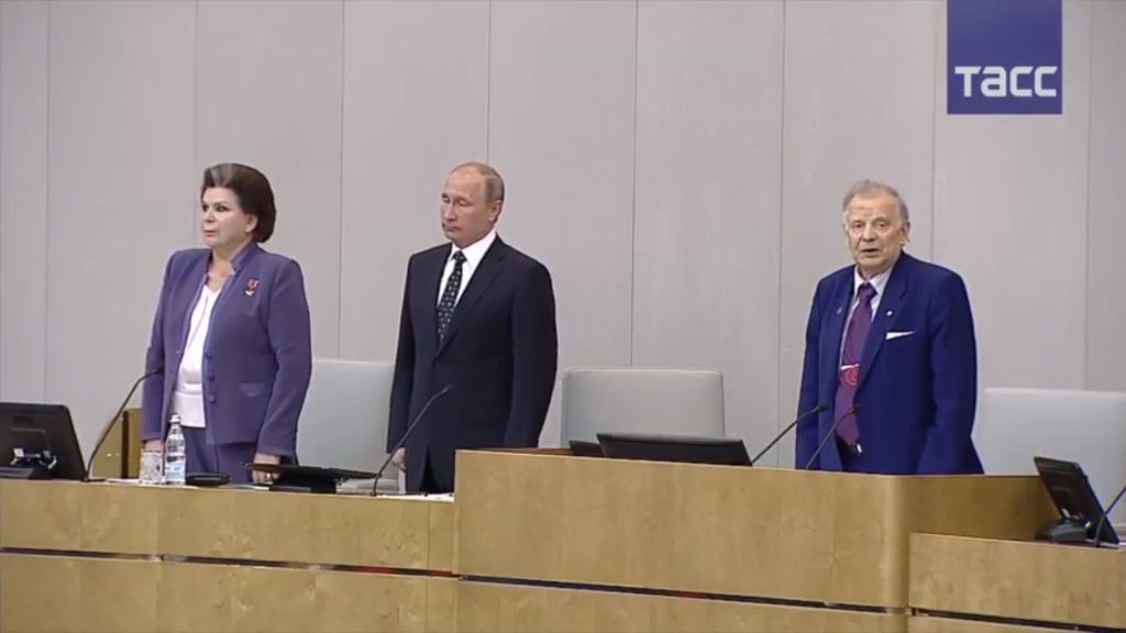 Путін оскандалився через гімн в російському парламенті