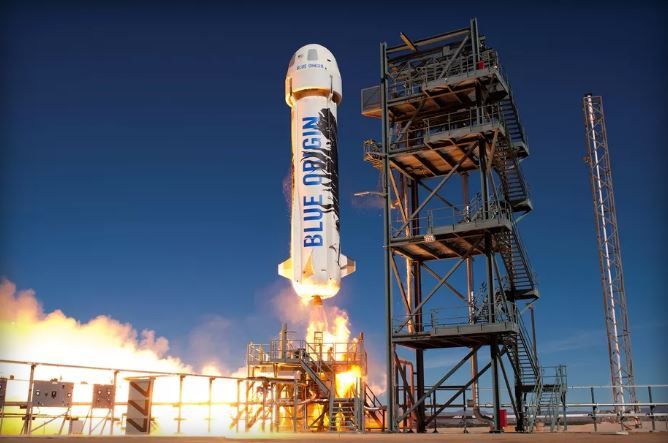 Як виглядало п'яте успішне випробування суборбітального корабля Blue Origin