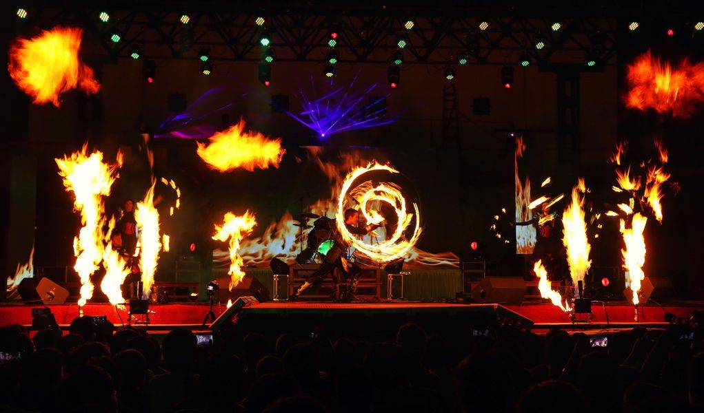 Українці вибороли перемогу на Міжнародному фестивалі фаєршоу