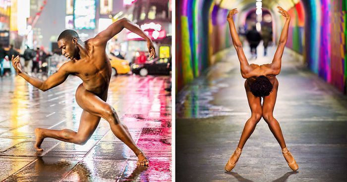 Балет, як мистецтво тіла: мережу сколихнули фото танцюючих голих балерин