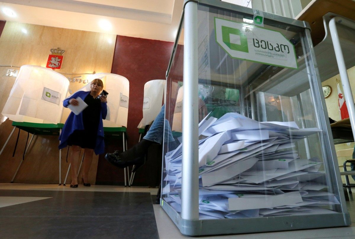 Партія Саакашвілі провалилась на виборах у Грузії