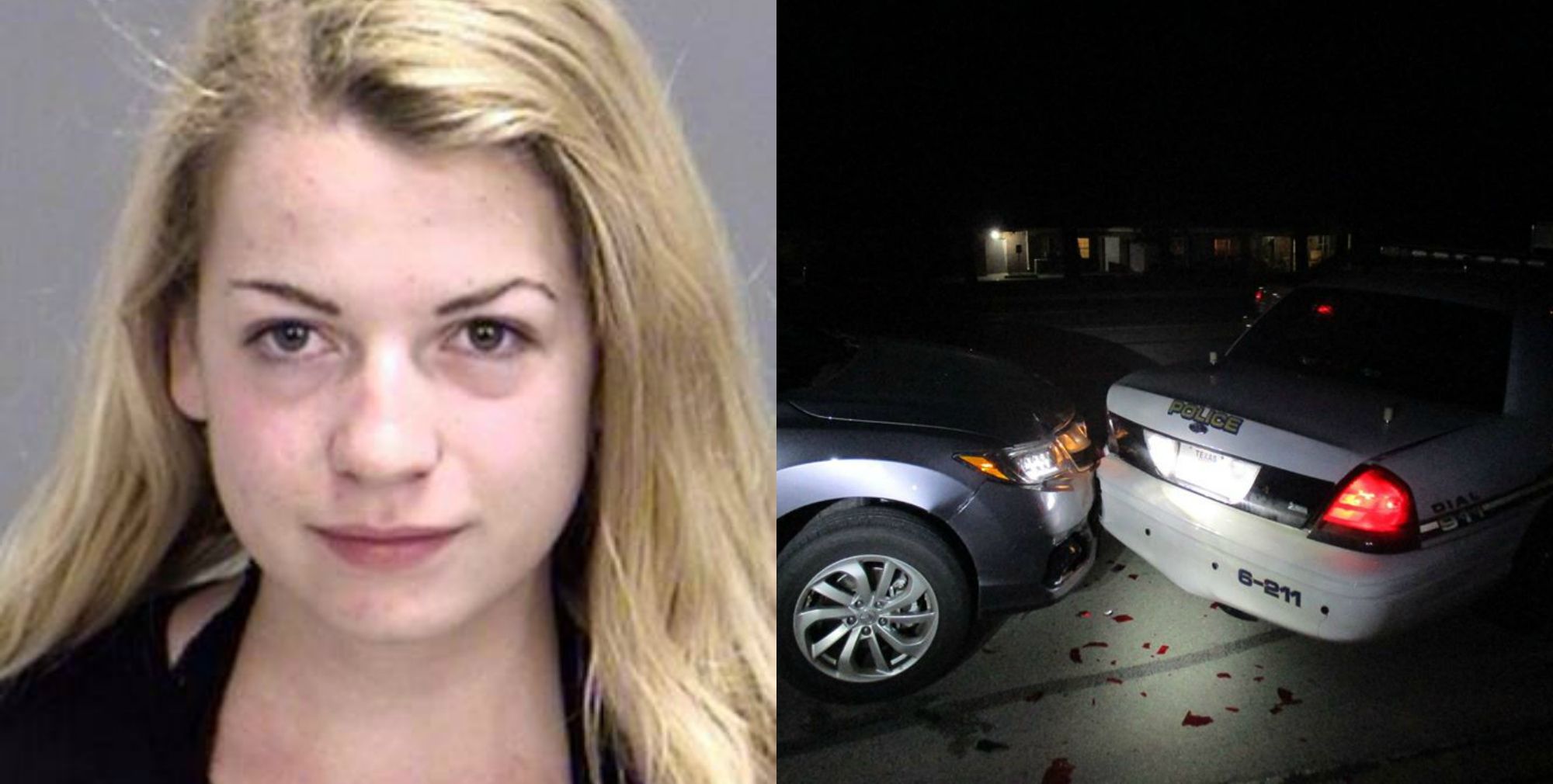 Американка влаштувала ДТП через оголені селфі