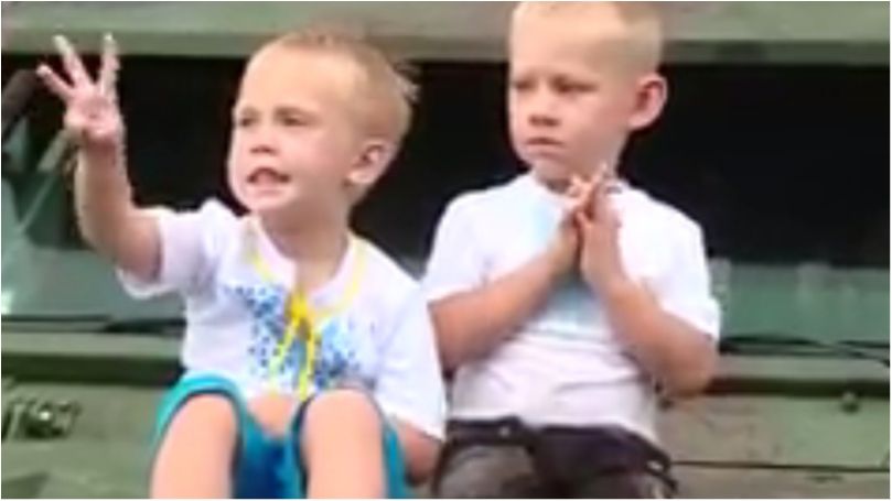 Запорізький малюк-"бандерівець" став зіркою мережі: кумедне відео