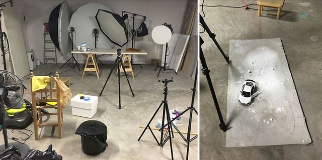 Фотограф використав машину за $40 для зйомки спорткару вартістю $160 000 - фото 111141