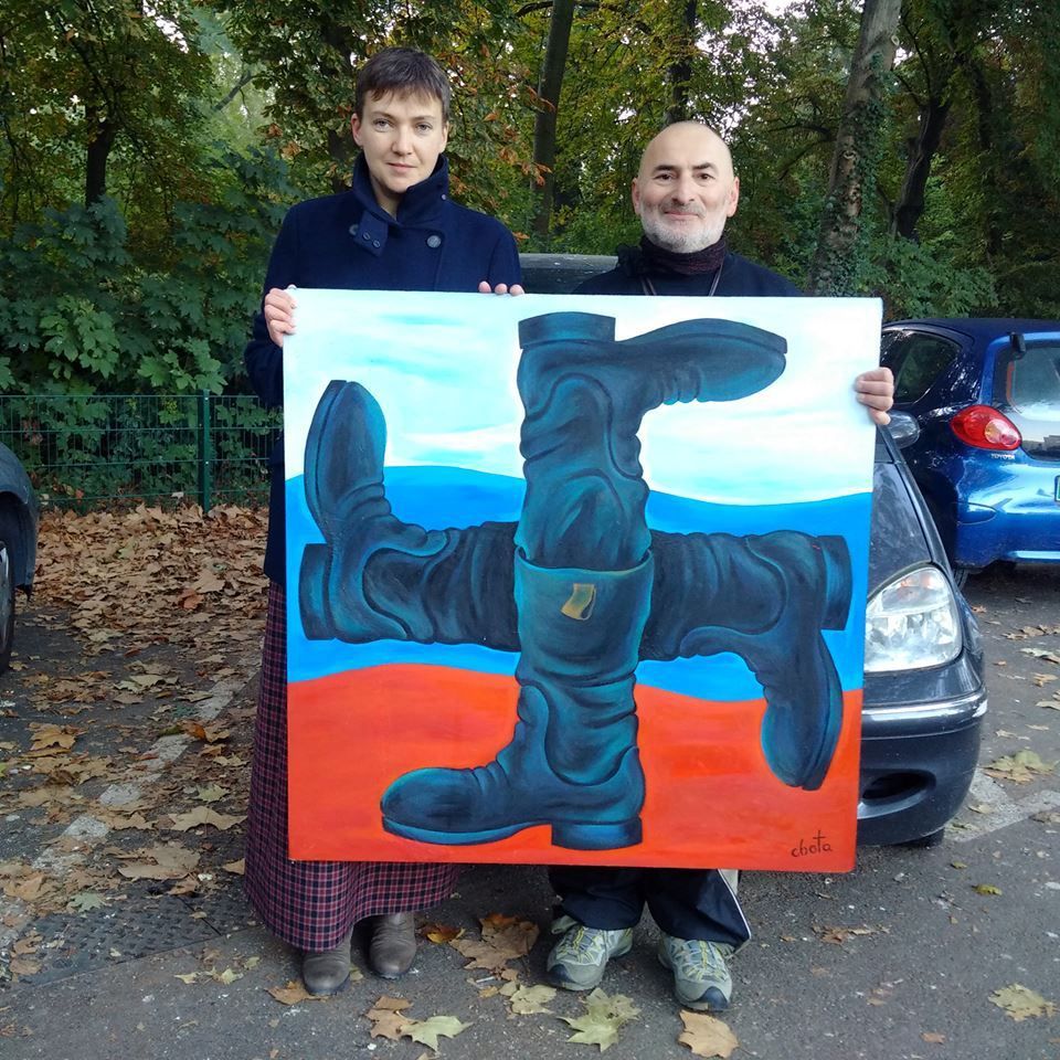 Савченко в захваті від 