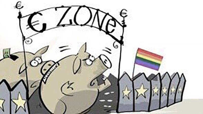 МЗС Росії зобразило європейців свинями: скандальна карикатура