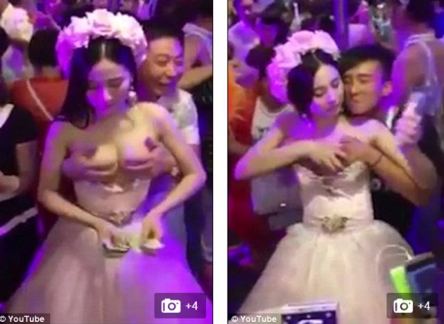 Китайська наречена дозволяла торкатися грудей за гроші (18+)