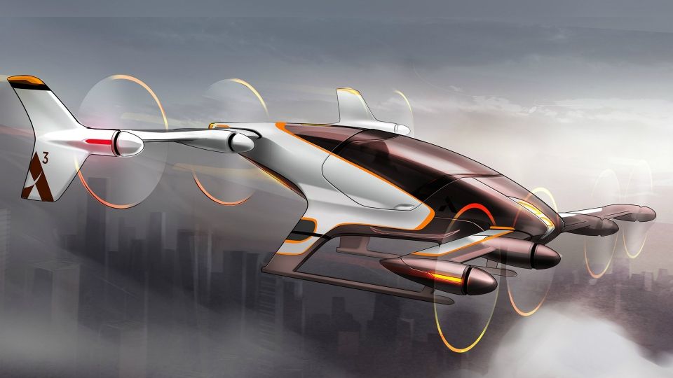 В компанії Airbus представили концепт літаючого таксі