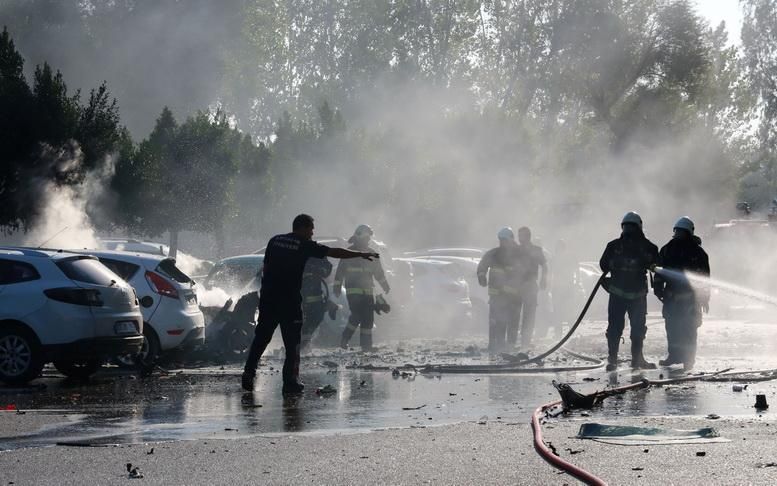 З'явилися фото з місця вибуху в Анталії